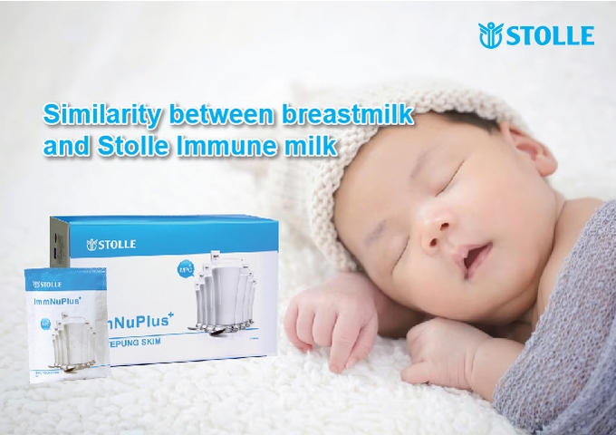 Similarities between Stolle Immune Milk and Breastmilk